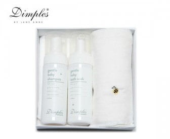 Dimples 婴儿洗护3件套(沐浴露+洗发水+大毛巾) Dimples 婴儿洗护3件套(沐浴露+洗发水+大毛巾)